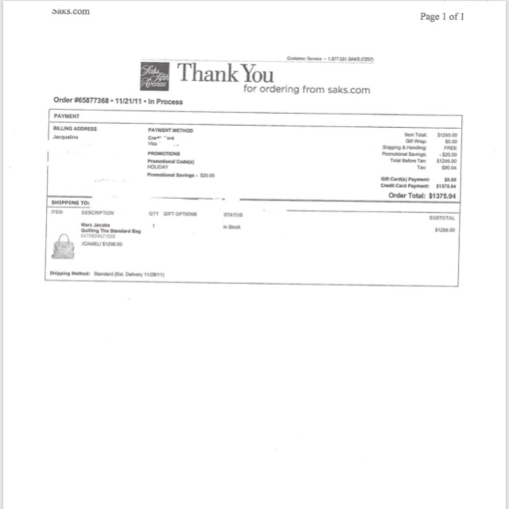 Marc Jacobs The Standard, quilted leather handbag - Picture 5 of 6